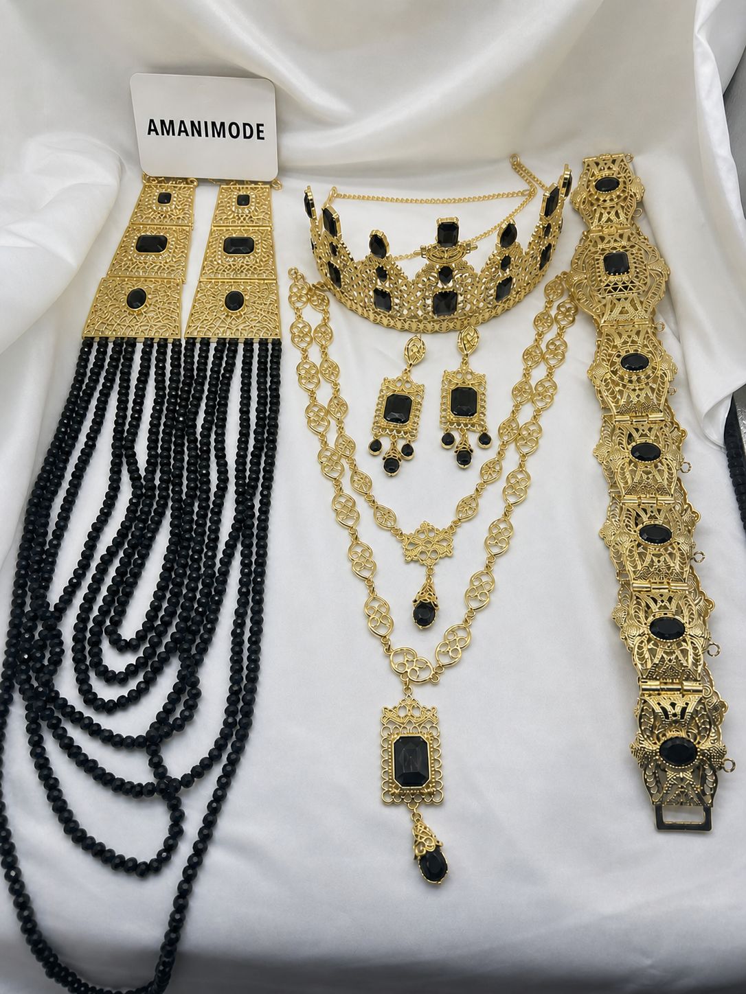 Bruids set Zwart