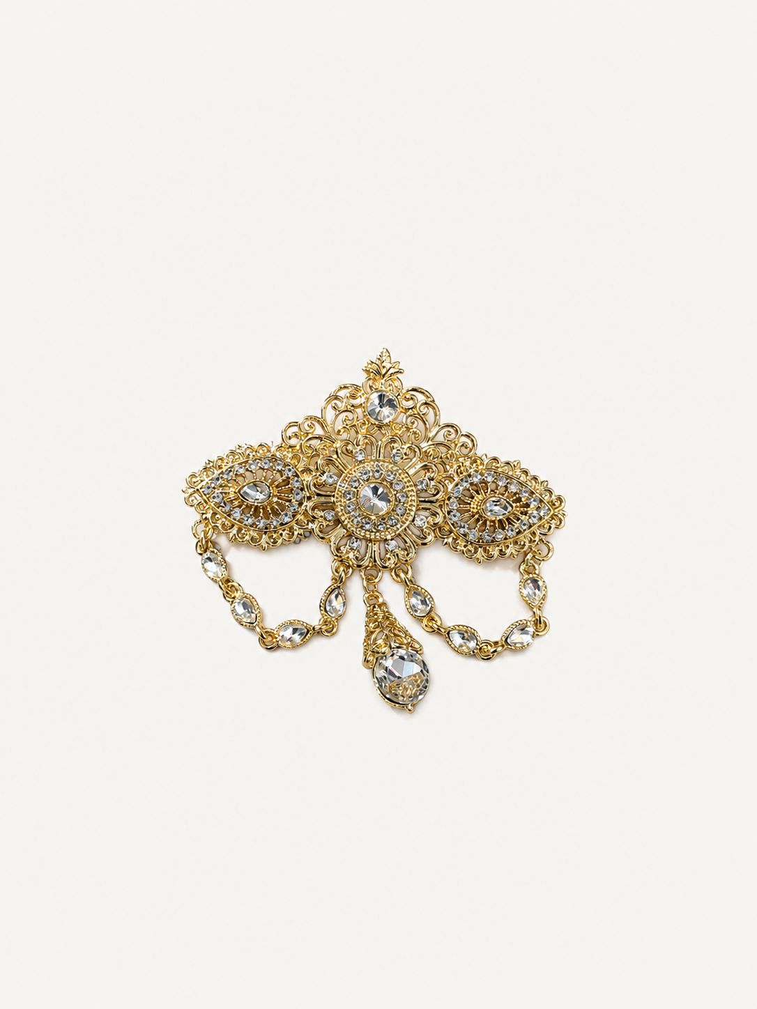 Broche lyne Transparant