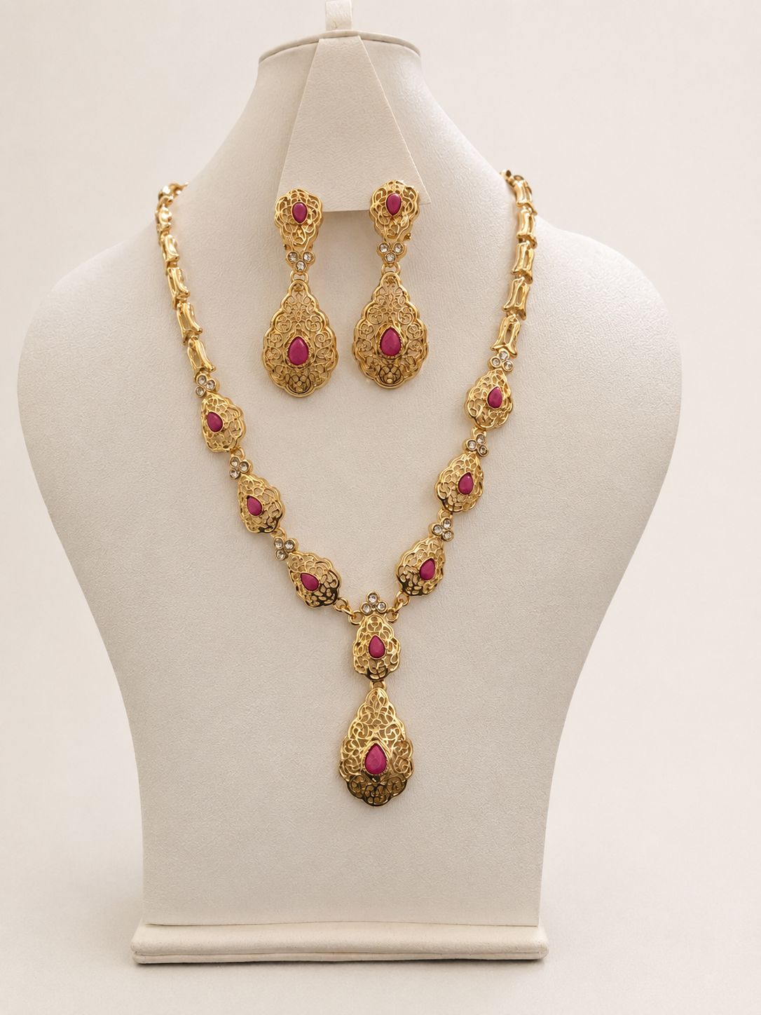 sieraden set Amani roze