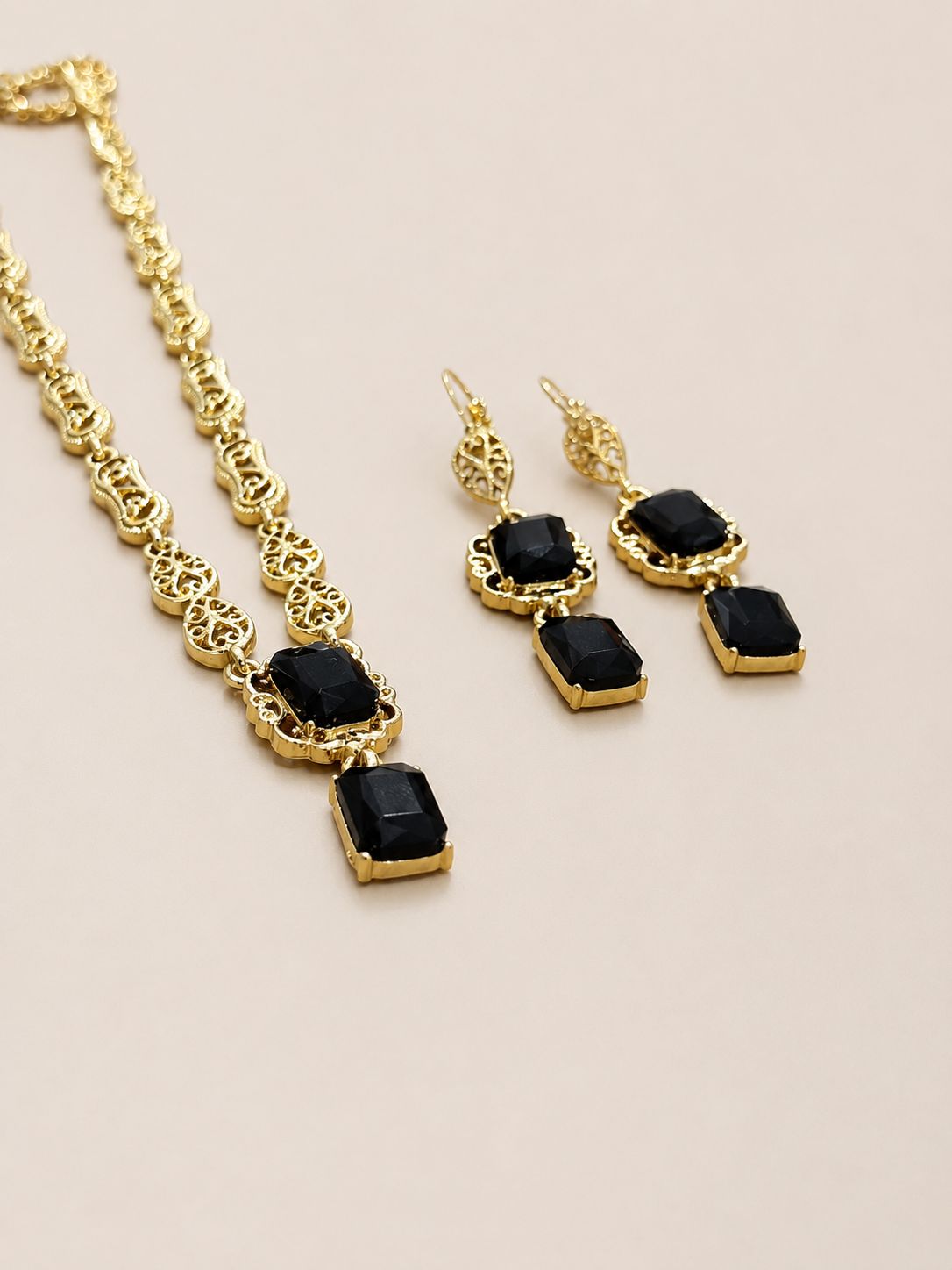 sieraden set laila zwart