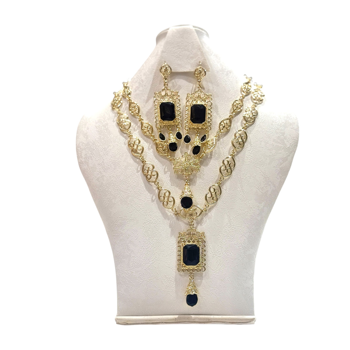 Jewelry set Aya Black