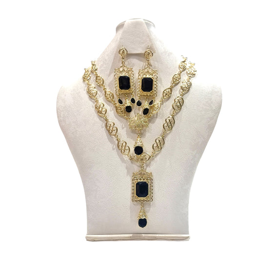 Jewelry set Aya Black