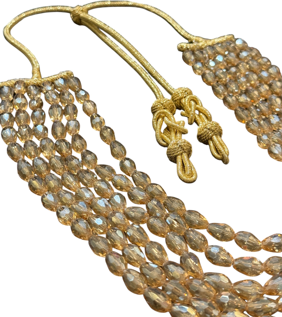 Ketting Amani champagne