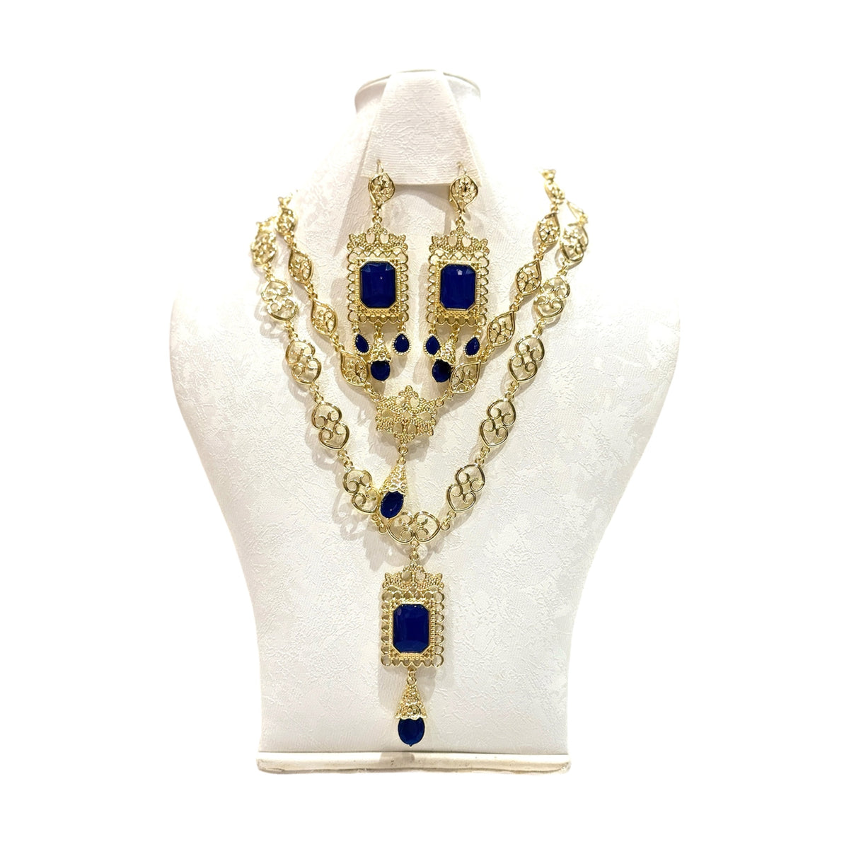 Jewellery set Aya Blue