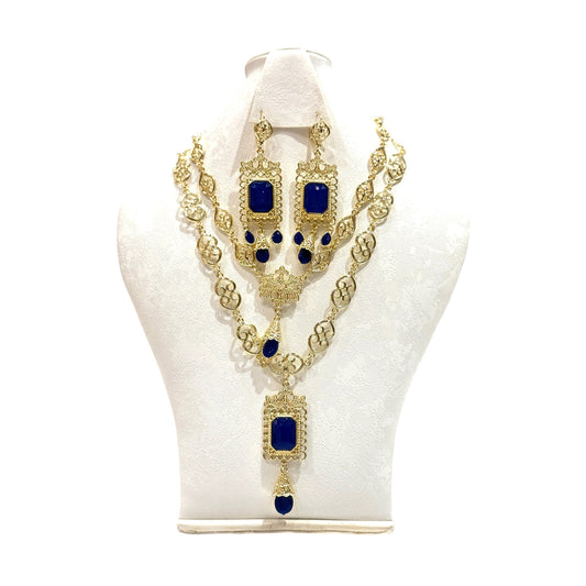 Jewellery set Aya Blue
