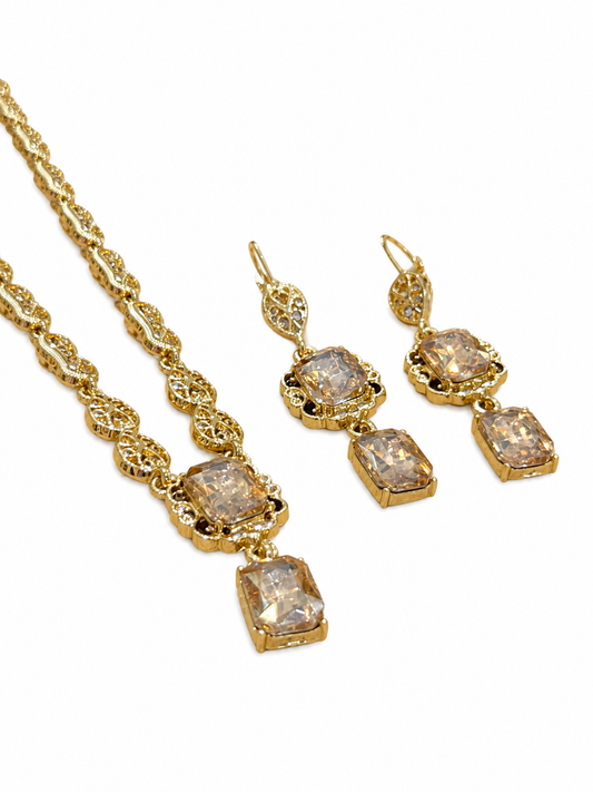 Jewelry set Laila Champagne