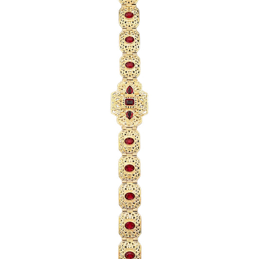 Belt Yasmina Bordeaux