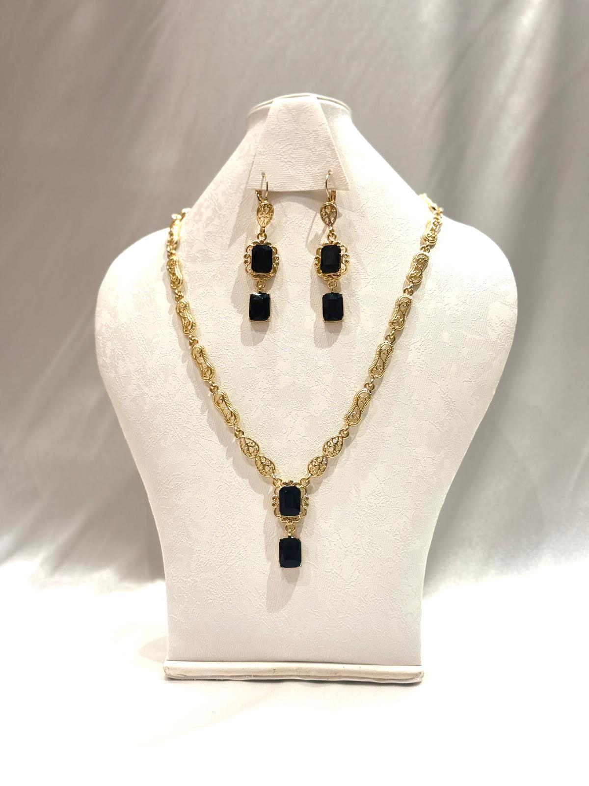 sieraden set laila zwart