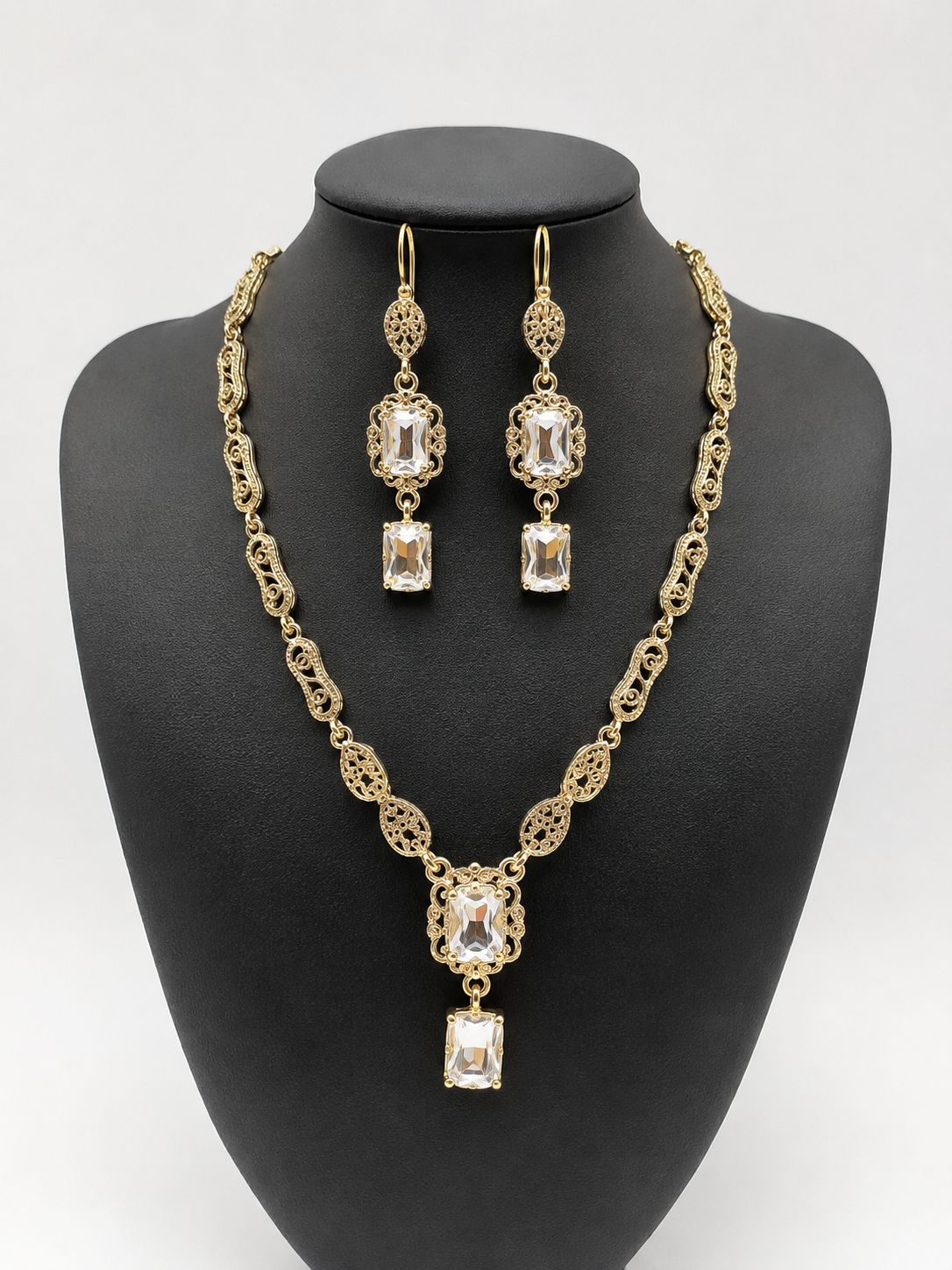 sieraden set laila transparant