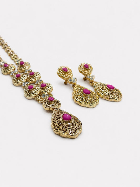 sieraden set Amani roze