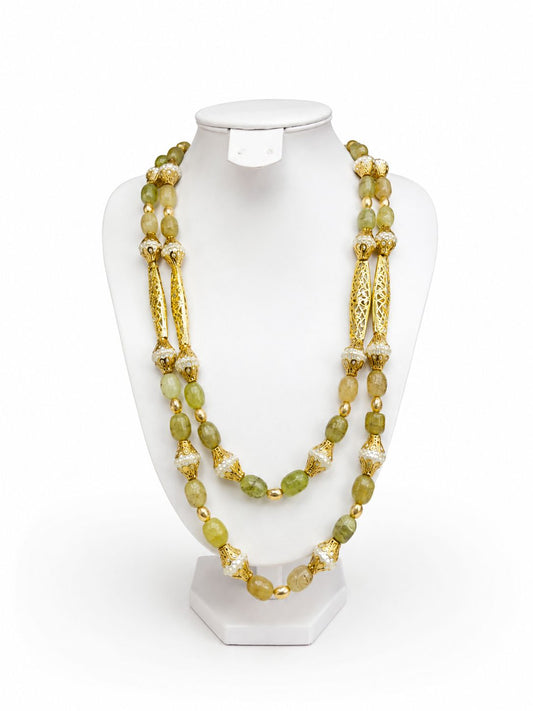 Beldi Ketting Les Olijfgroen