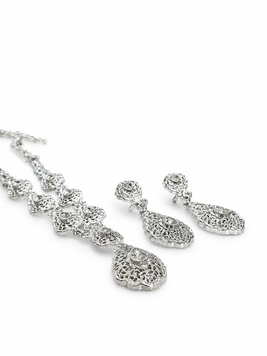 sieraden set Amani zilver
