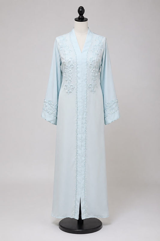 abaya babyblauw
